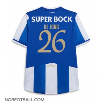 Billige Fotballdrakt Porto Luuk de Jong #26 Replika Hjemmedrakt 2025-26 Kortermet